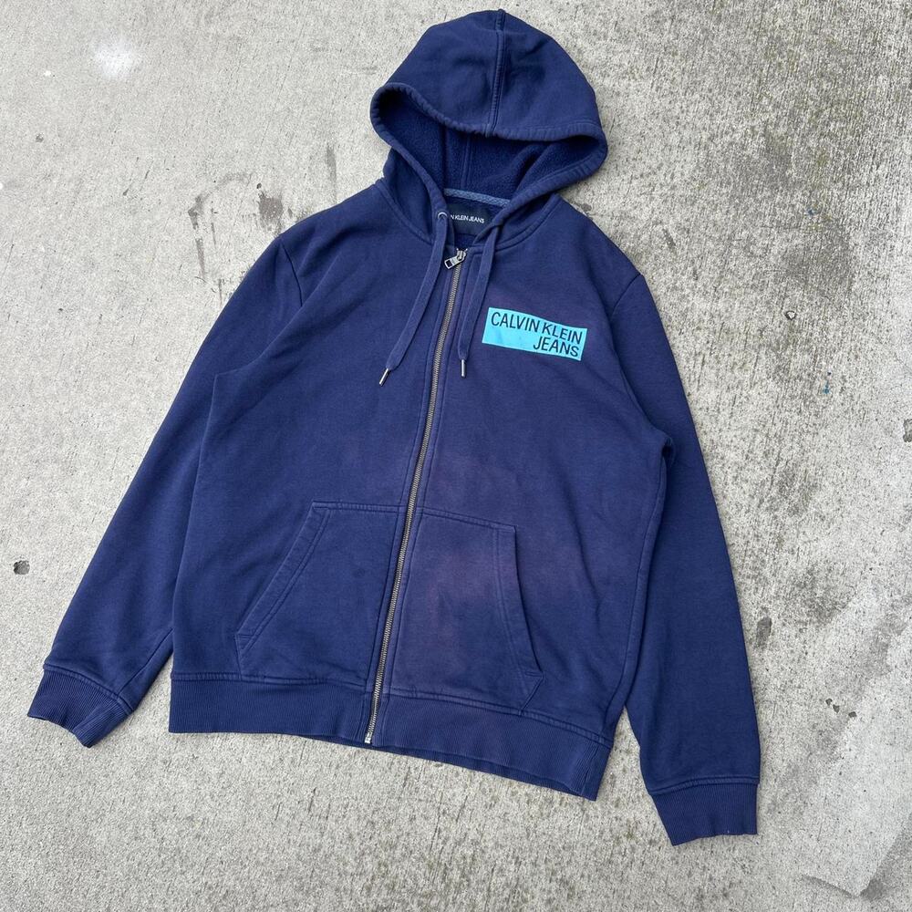 Faded calvin klein jeans logo